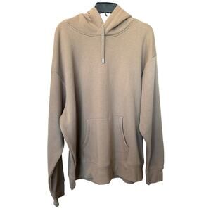 New ~ BP. NORDSTROM ~ Men's Brown Long Sleeve Fleece Pullover Hoodie Size 2XL